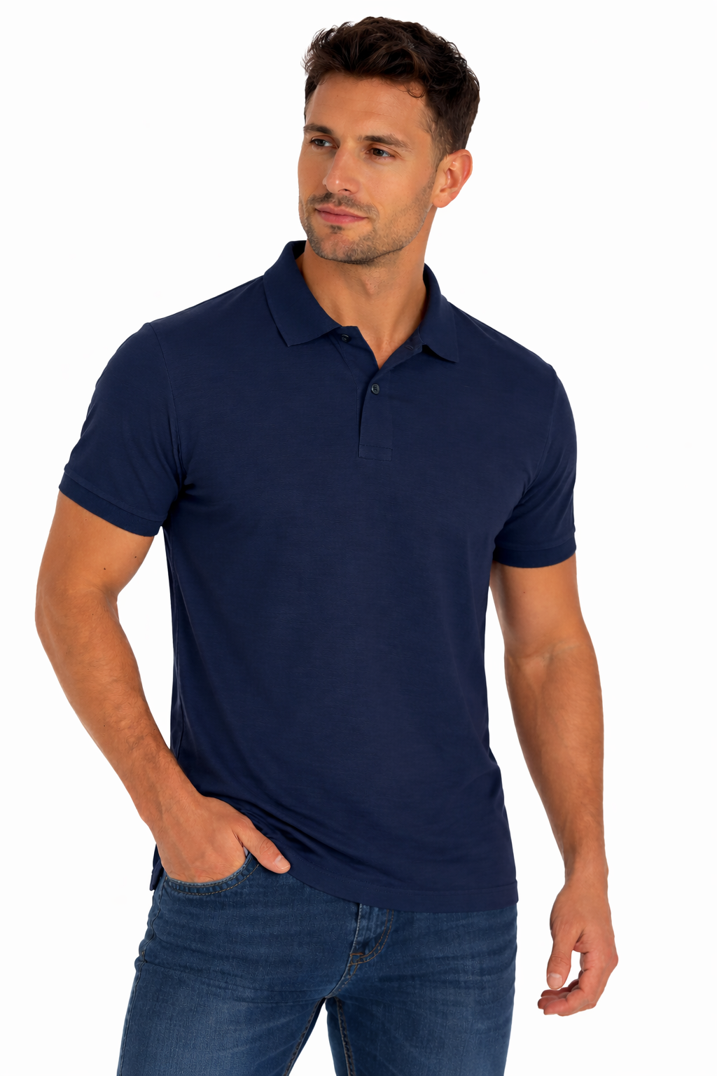 Polo Sport — Azul Marinho