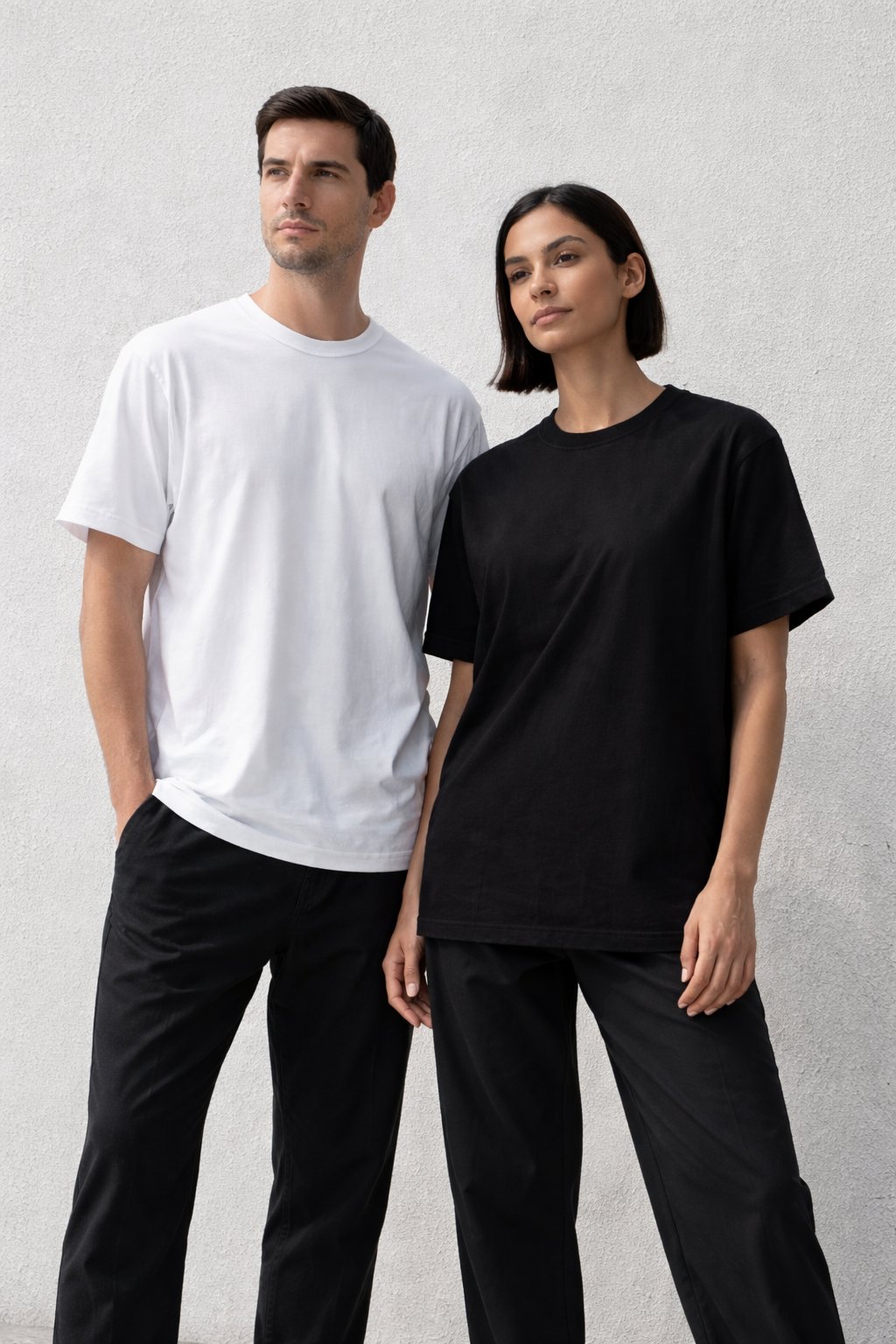 Camiseta VEXIS — Branco/Preto